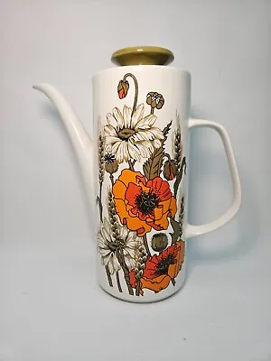 Buy Vintage J & G Meakin Studio Poppy Coffee Pot • 19.99£