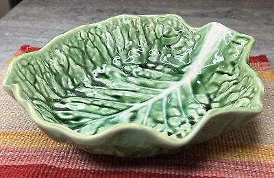 Buy Secla Portugal Cabbage Lettuce Leaf Ware 11.5  X 11   Serving Bowl Dish • 38.06£