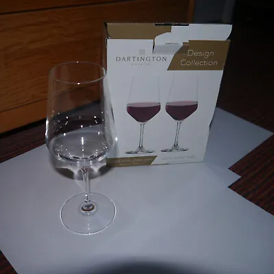 Buy Dartington Red Wine Glasses Pair Design Collection Dishwasher Safe • 7.59£