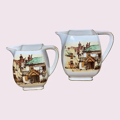 Buy L & Sons Ltd Hanley Large And Medium Water Jug Made In England • 7.99£