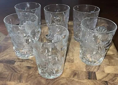 Buy Antique ABP Wright American Brilliant Rich Cut Glass Tumblers - Set Of 6 • 71.98£