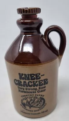 Buy Vintage Knee Cracker Stoneware Farmhouse Cider Vessel • 12.99£