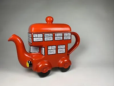 Buy Vintage Made In England Price Kensington Potteries London Bus Teapot • 289.25£