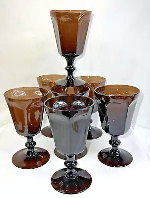 Buy Lenox Antique Brown Wine Glass~~Set Of 7 • 67.45£