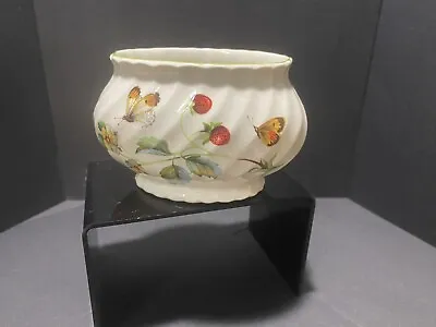 Buy Vintage James Kent Staffordshire Old Foley - Strawberries/Butterfly Dish • 11.37£