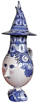 Buy 16  Wiinblad Denmark Studio Art Pottery Vessel Head Vase Vtg Danish Eva Pitcher • 615.21£