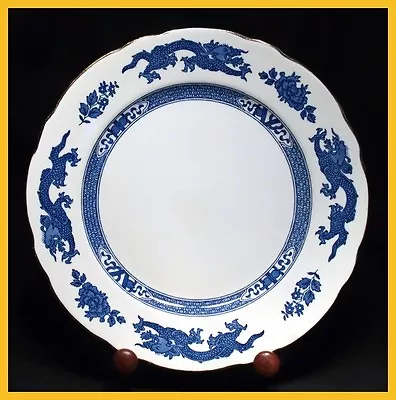 Buy Royal Cauldon Blue Dragon 9 1/2 Inch Luncheon / Salad Plates • 14.99£