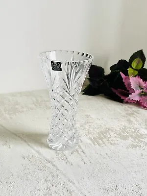 Buy Thomas Webb Cut Glass Crystal Vase • 23£