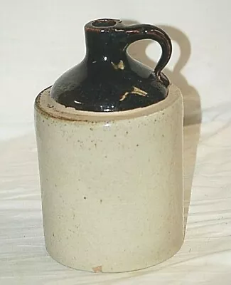 Buy Antique Primitive Stoneware Jug Crock Jar Art Pottery Old Vintage Country Farm B • 116.17£