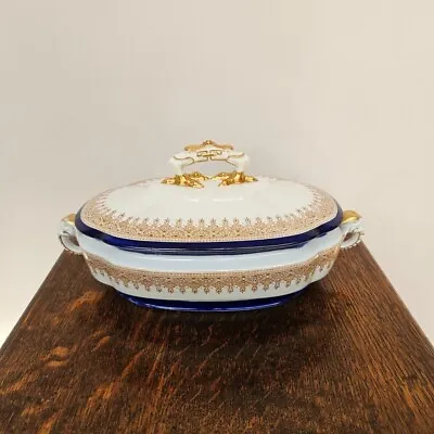 Buy Vintage Royal Worcester Vitreous Tureen With Lid England C51 • 29.99£