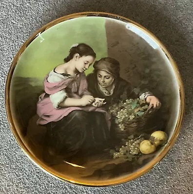 Buy Vintage England Porcelain Wall Plate  The Beggar Boys  Girl & Boy By Lord Nelson • 2.50£