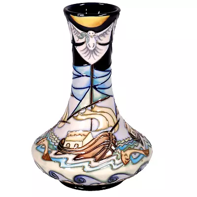Buy Moorcroft Pottery Vase Winds Of Change By Rachel Bishop 20.5 Cm Circa 1999 • 220£