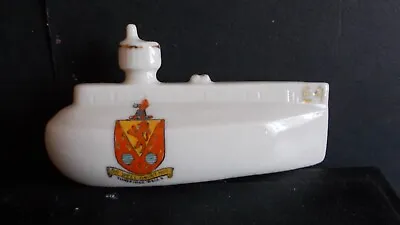 Buy Crested China Ww1 E4 Submarine - Tunbridge Wells Crest • 8.99£