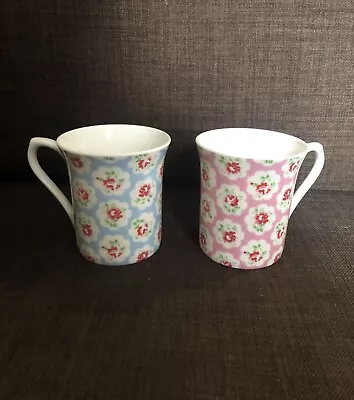 Buy Cath Kidston Exclusively By Queen’s Fine China Floral Mugs • 10£