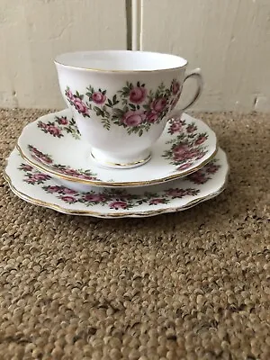 Buy Royal Vale Bone China ‘Wild Rose’ Cup, Saucer & Side Plate • 4£