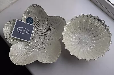 Buy Silver Plated Azzurra Dish With Tag Attached & 1 Bowl Both Very Good • 24.99£