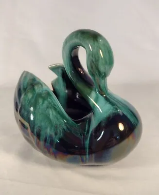 Buy Blue Mountain Pottery Swan Later Piece Flat Base With Sticker • 11.50£