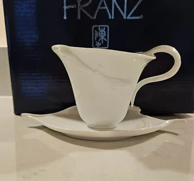 Buy Franz Dragonfly Porcelain Cup And Saucer Set (FZ00226) Boxed  • 19.99£