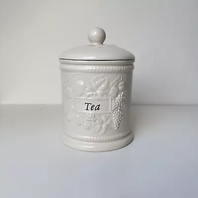 Buy BHS Royal Stafford Lincoln Ceramic Fruit Pattern Tea Storage Jar Canister • 12.99£