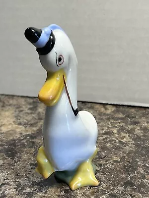 Buy Vintage Herend Porcelain Duck Smoking A Pipe Figurine Hand Painted Hungary • 31.25£