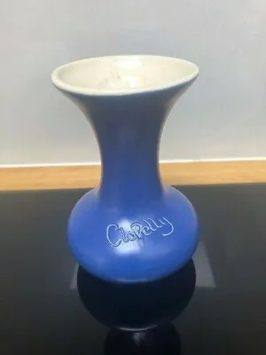 Buy Unusual Vintage Collectible Blue Devon Ware Ceramic Vase Clovelly 5.6  Tall  • 9.50£