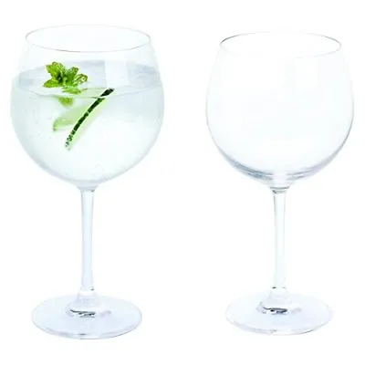 Buy Copa Gin And Tonic Cocktail Glass G & T Balloon Glasses Gifts Set Pack 2x 650ml • 16.99£