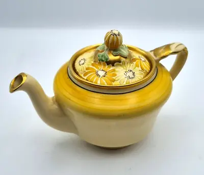 Buy Grays Pottery Teapot 'Sunbuff' Hand Painted Porcelain Art Deco Jug • 46.95£