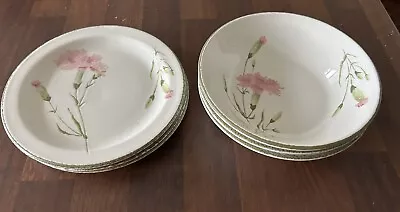 Buy Stonehenge Invitation - 3 Bowls And 3 Plates. Carnation Flower By Midwinter • 15£