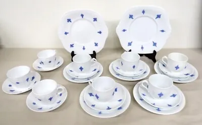 Buy 23pcs Of Adderley Chelsea Pattern China Cups & Saucers, Dbl Handled Plates, Etc. • 56.92£
