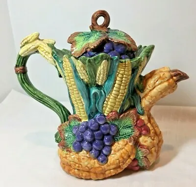 Buy 1995 Teapot, Fruits And Vegetable's, Made In Taiwan  • 26.03£
