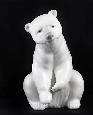 Buy Very Cute Lladro Resting Polar Bear 1208 Figure • 38.99£