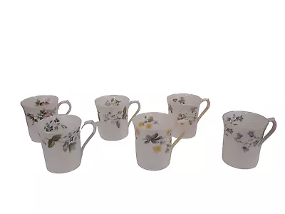 Buy Set Of 6 Queens Rosina China Mugs - Boxed Kitchen Equipment Drinking Floral  • 9.99£