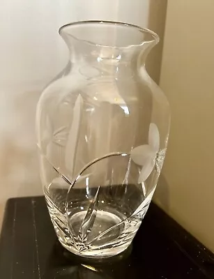 Buy Gorgeous ROYAL DOULTON Glass Crystal Vase Not Royal Brierley Honeysuckle Fuchsia • 6.99£