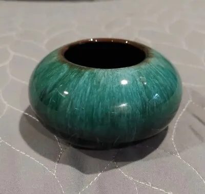 Buy Blue Mountain Pottery Open Sugar Bowl Green Drip Glaze Small Vintage Canada • 14.45£