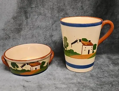 Buy Vintage Watcombe Devon Motto Ware: Mug & Small Pot • 15£