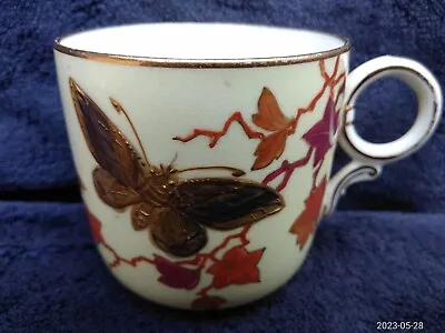 Buy Antique MINTON ? (GOOD CONDITION) C19th Relief Porcelain China Insects Cup • 45£