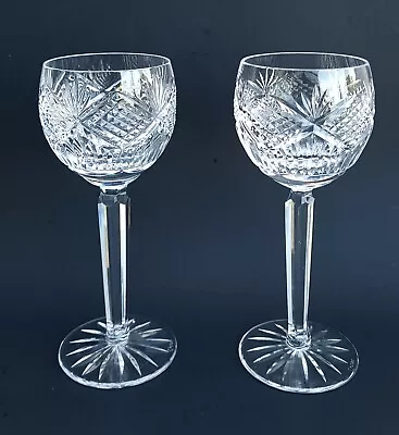 Buy Set Of 2 Tyrone Vintage Stemmed Crystal Wine Glasses • 70.60£
