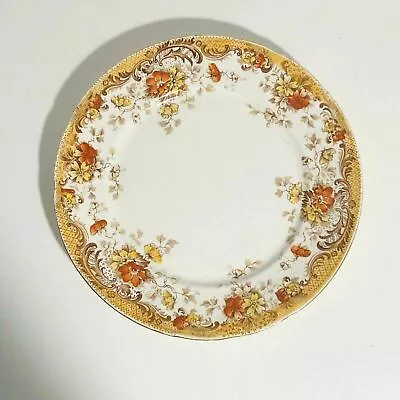 Buy W. Hulme Burslem England Reliable Semi Porcelain 'Maine' Pattern Floral Plate • 11.69£