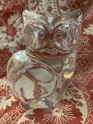 Buy Olle Alberius Crystal Owl 4285-111 Perfect Condition • 55.82£