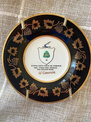 Buy Arklow Pottery Ireland, 4” O'Connor Crest Plate • 24.07£