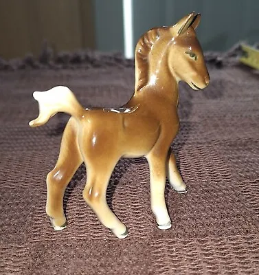 Buy Vintage Miniature Ceramic Horse, Foal • 3.95£