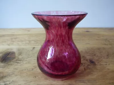 Buy Royal Brierley Pink Glaze Studio Line Art Glass Flower Stem Bud Vase Free Uk P&p • 19.99£