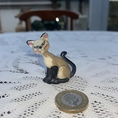 Buy Wade Whimsie  Si  From Lady And The Tramp Siamese Cat Ornament Whimsies Vintage  • 14.99£