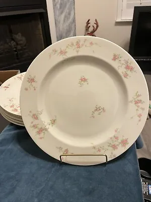 Buy Theodore Haviland Pink Spray Dinner Plate 10.25” (6 Available) Perfect. M 17 • 7.71£