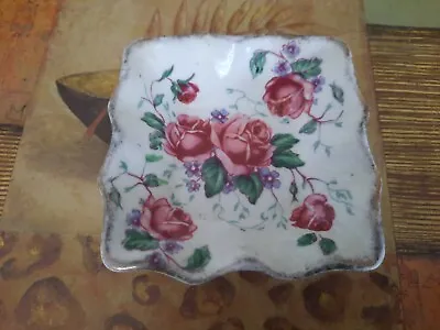 Buy James Kent Ltd. Longton 4040 Mini Dish With Roses On It !!! Lovely!!!## • 3.99£