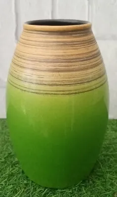 Buy SCHEURICH Vase Made In Germany Bright Green - VGC • 13.99£