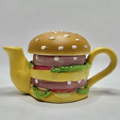 Buy Mini Cheeseburger Teapot - Ceramic China • 13.42£