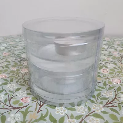 Buy Two Clear Glass Maxi Tealight/candle Holders - New • 2.90£
