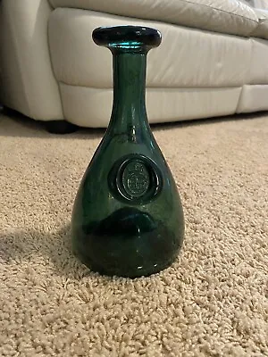 Buy Vintage Holmegaard Cherry Elsinore Wine Bottle Green Glass 9” Carafe • 14.18£