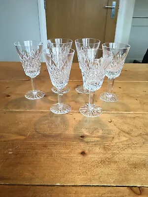 Buy Six Tyrone Crystal Wine Glasses In Sperrin Pattern • 120£